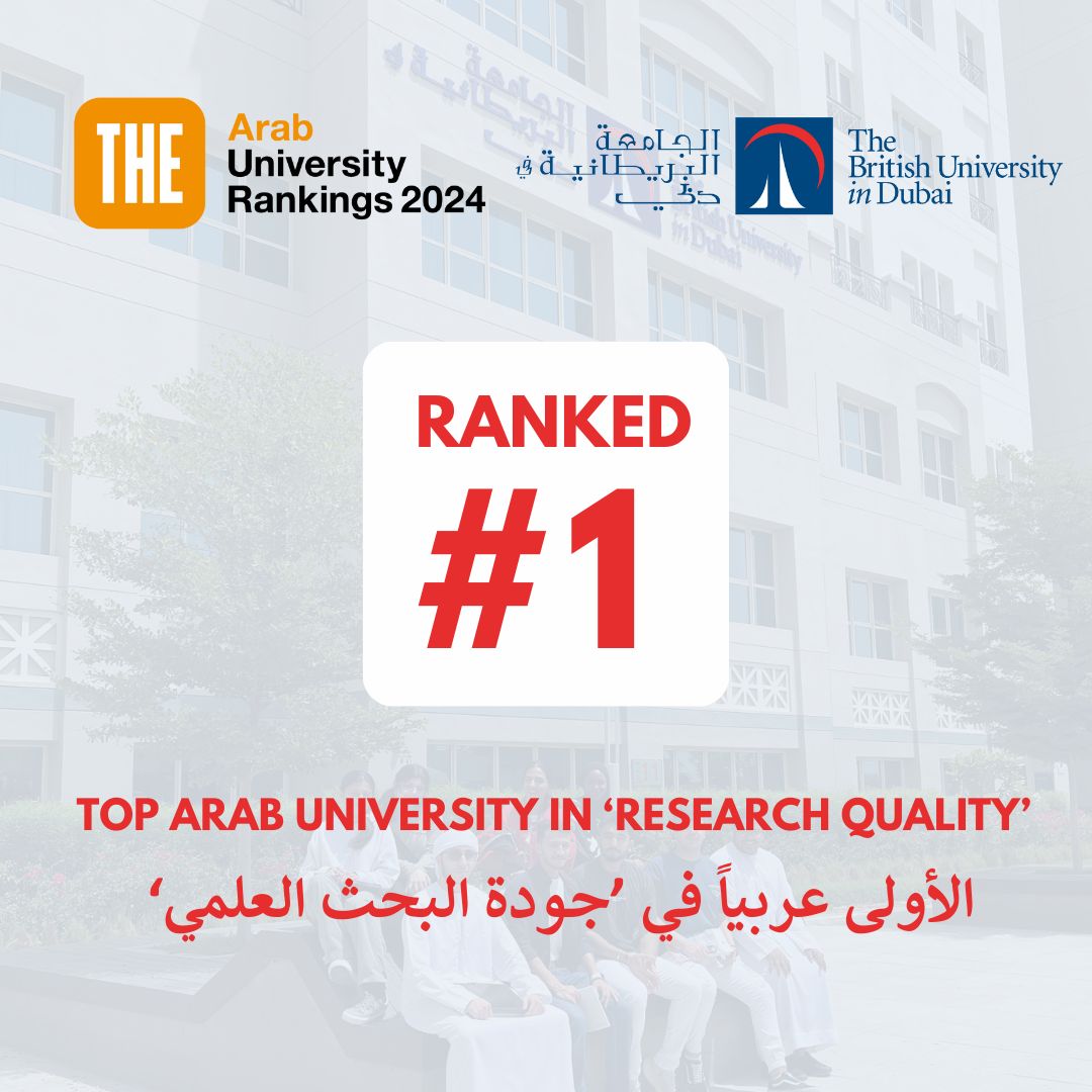 BUiD ranked first in the Arab region for research quality in 2024